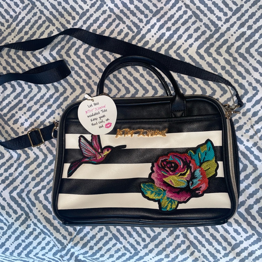 NWT Betsey Johnson lunch bag